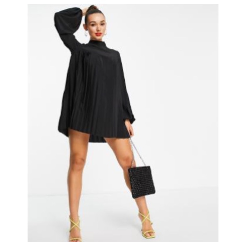 Black Long-Sleeve Dress size 14 women